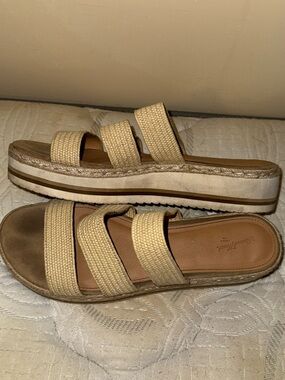 Target It's a new day chunky women's woven sandals size 10